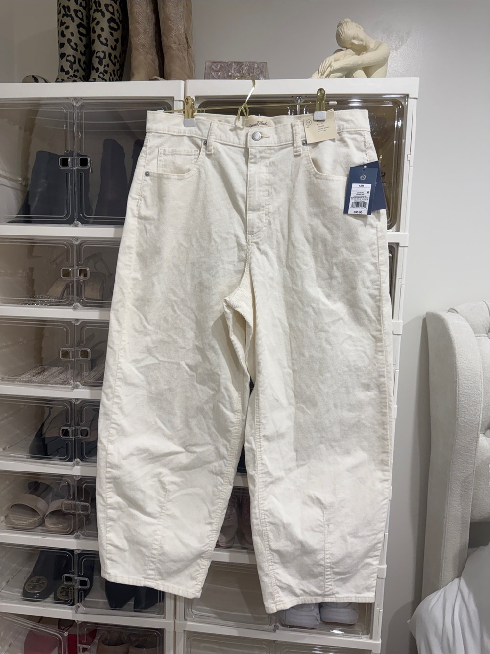 Universal Thread Wide Leg Cream Pants